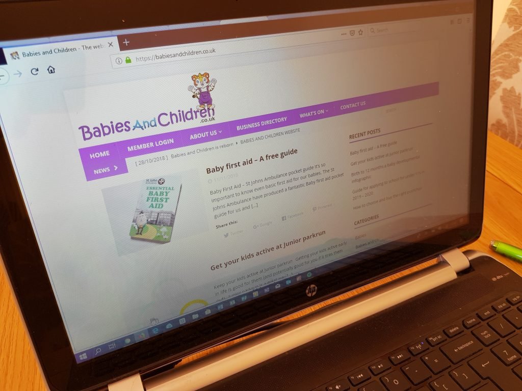 Babies and Children website