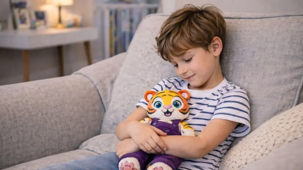 child-emotional-regulation-with-tanga-the-tiger-soft-toy-calm-home